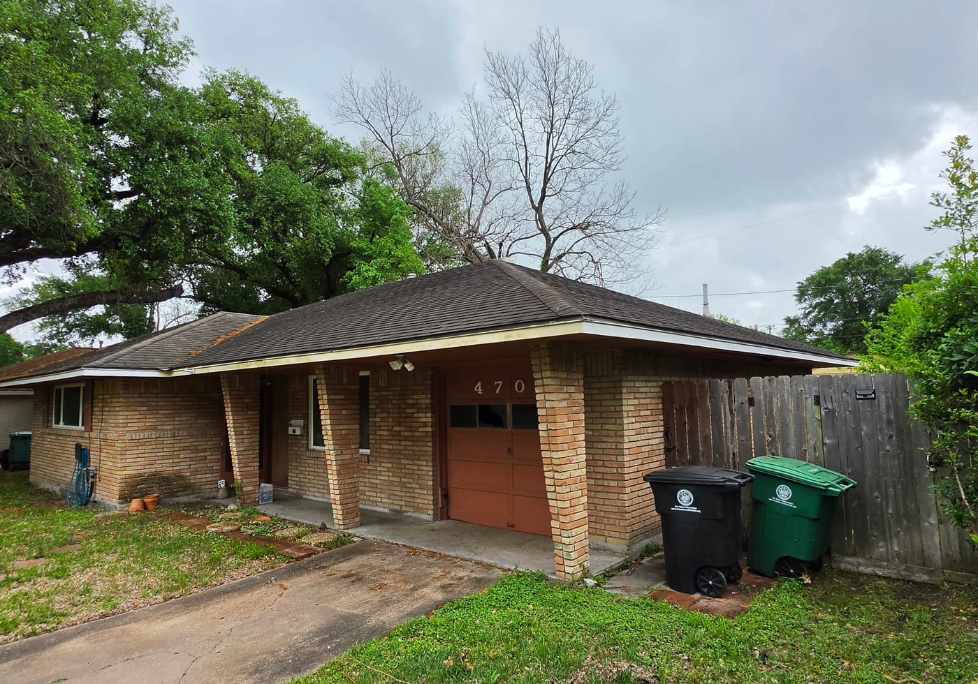 Sold home in Houston, Texas